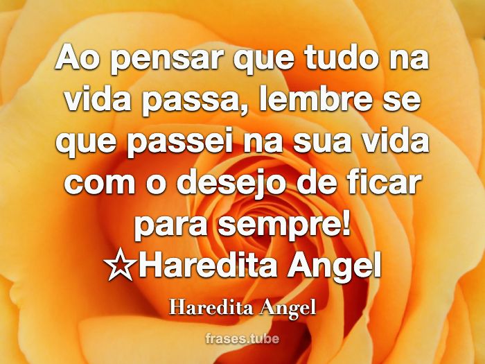 Estou sempre aberta a críticas, Haredita Angel - Pensador