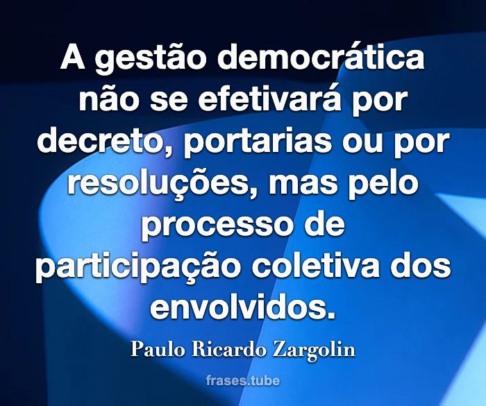 Eis o cenário de um The Walking Paulo Ricardo Zargolin - Pensador