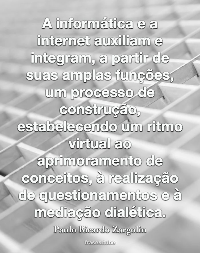 Eis o cenário de um The Walking Paulo Ricardo Zargolin - Pensador